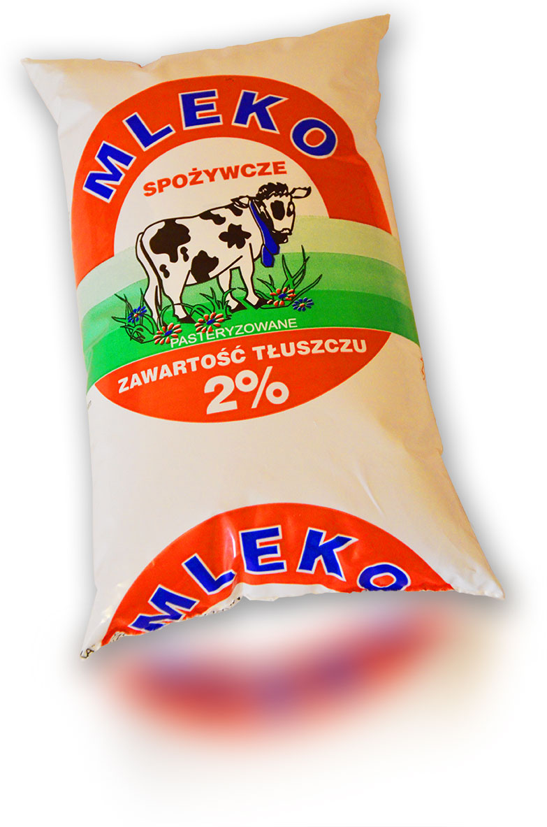 Mleko spożywcze świeże 2% folia 0.5l, 0.9l