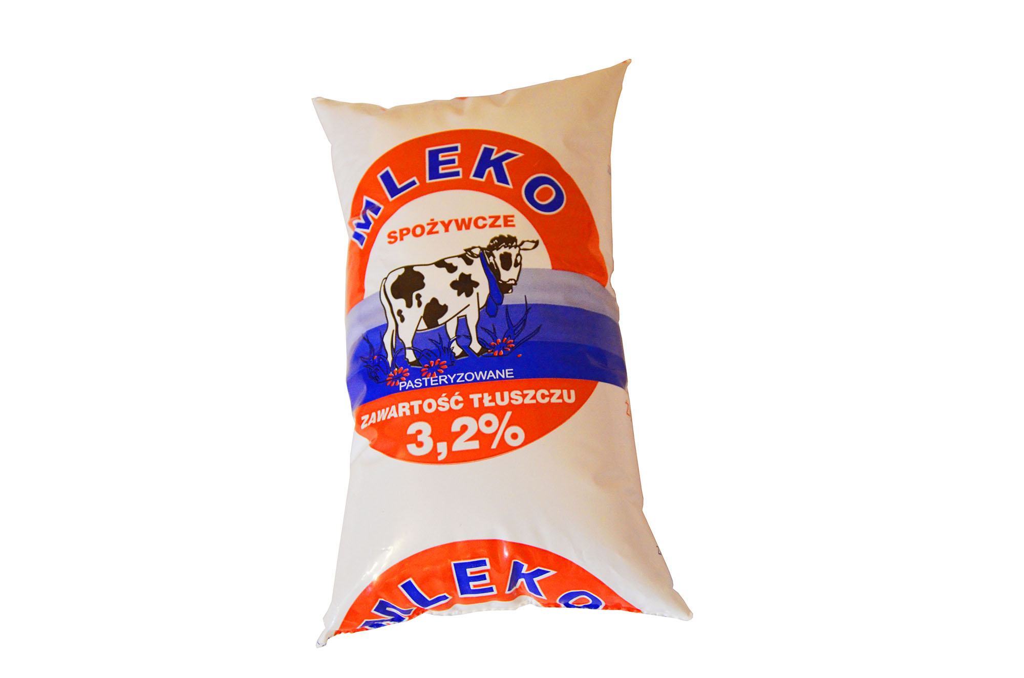 Mleko spożywcze pasteryzowane 3,2% folia 1l