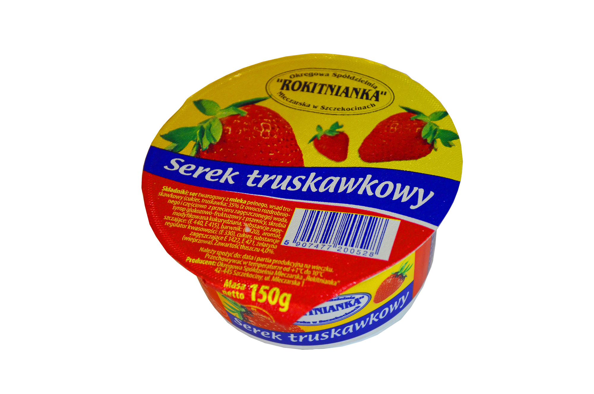 Serek truskawkowy 150g