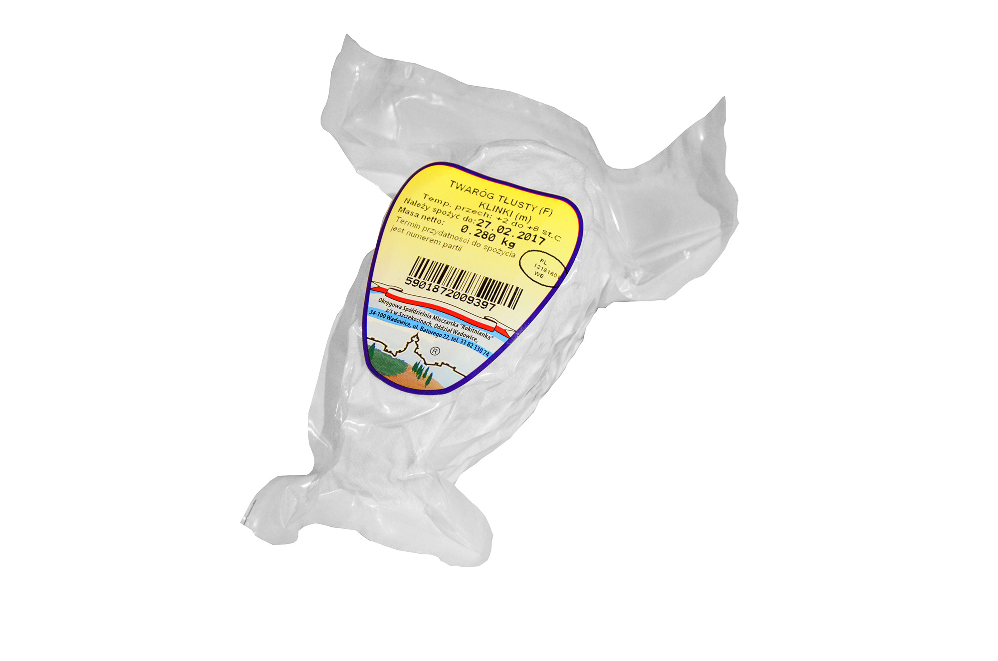 Twaróg Tłusty, Półtłusty, Chudy Klinek